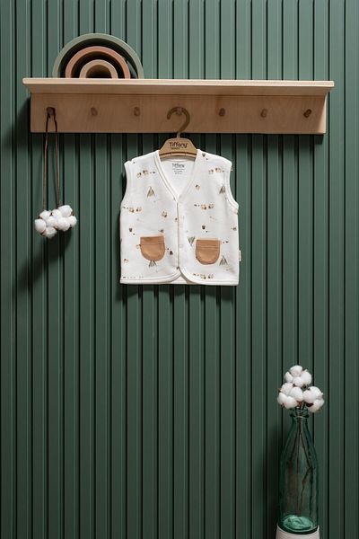 Tiffany Happy Lambs Organic Theme Vest