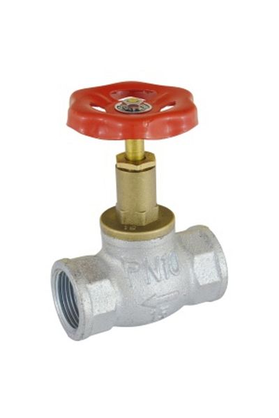 FERRO Robinet de trecere din fontă cu filet interior, presiune 10 bar, 1 1/2",