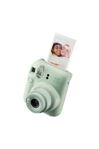 Instax FUJIFILM MINI 12 Instant Film Camera (Mint Green)