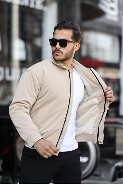 Renvo butik Stylish and Modern Style Men's Shiny Jacket - Oversize