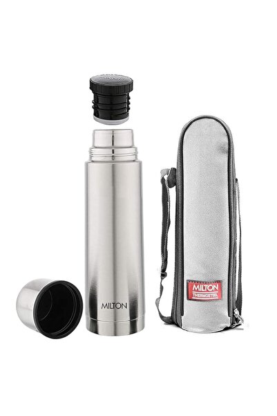 Generic MILTON 1000ml Thermosteel Flask with Jacket, Keeps Drinks Hot and Col...