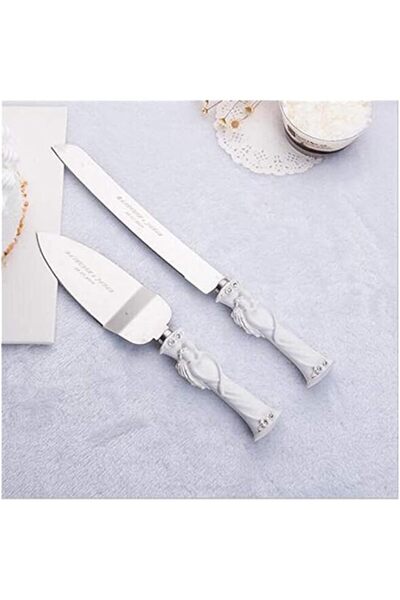 Generic Gulfdealz Cake Serving Personalized Wedding Cake Knife And Server Pizza Pie Cutter Pie Server Cake