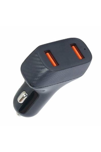 Lamtech Car Charger 2xUSB QC30 36W Black