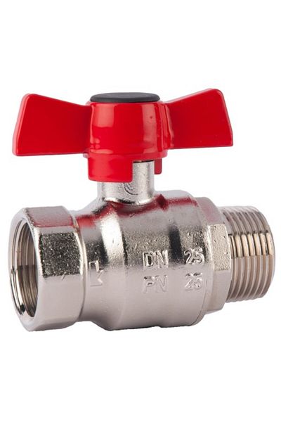 Herz Ball Valve HERZ, FI-FE Ø1 1/4", PN 25, Lever Operation