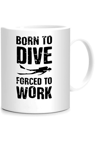 Generic Born to Dive Scuba Diving Mug