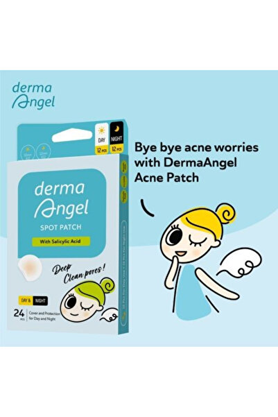 Derma لصقة أنجل سبوت مع حمض الساليسيليك لعلاج بقع حب الشباب والبقع الداكنة، 2...