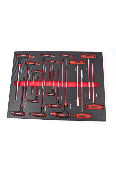 HBM Machines MODUL DULAP TORX IMBUS CU MANER T 16 PIESE HBM