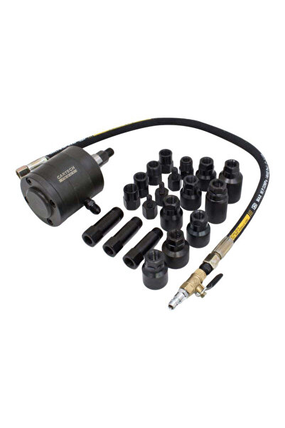 KROFTOOLS TRUSA PRESA EXTRACTOR PNEUMATIC PENTRU INJECTOARE FORTA 1000 NM 21 PIESE BOSCH DELPHI DENSO SIMENS