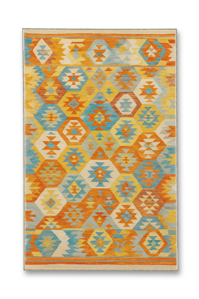 Rugs Modern Halı MOSSO Πολύχρωμα Παραδοσιακά Μοτίβα Λεπτομερές Σχέδιο Υφαντή ...