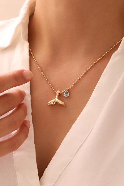 Tufanlar Kuyumculuk Cetaş Aqualis Altın Kolye