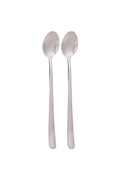 Generic Royalford Stainless Steel Ice cream Spoon Set, 2 pieces, RF8667