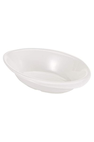 Generic Servewell 8 Inch Horeca Fantasy Oval Bowl - White