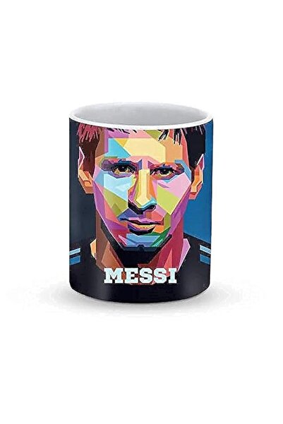 Generic messi white mug