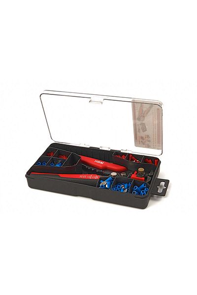 HBM Machines TRUSA CLESTE AUTOMAT PT SERTIZAT DEZIZOLAT TAIAT CABLU ELECTRIC 4 IN 1 199 PIESE