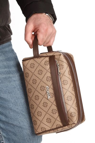 Fossil Men's Large Size Multi-Eye Shaving Bag