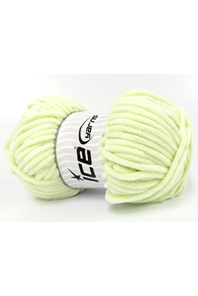 Ice yarns مجموعة من 4 خيوط من خيوط الجليد VELVET BABY (100% مايكروفايبر) بالل...