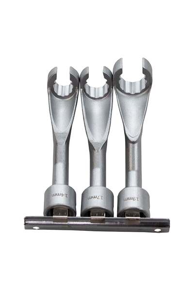 KROFTOOLS SET CHEI PENTRU CONDUCTE INJECTOARE 3 PIESE 14-17-19MM BMW OPEL MER...