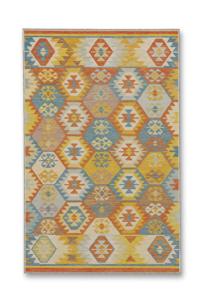 Rugs Modern Halı MOSSO Πολύχρωμα Παραδοσιακά Μοτίβα Λεπτομερές Σχέδιο Υφαντή ...