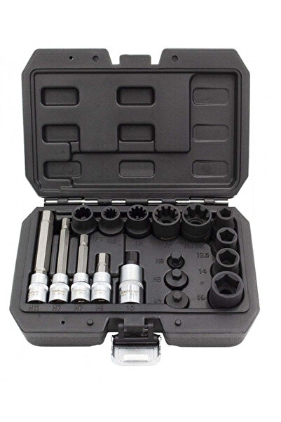 KROFTOOLS SET TUBULARE SPECIALE PENTRU ETRIER FRANA 17 PIESE