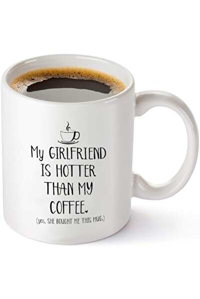 Generic كوب جليد المضحك "حبيبتي أكثر جاذبية من قهوتي" - أفضل هدايا مضحكة للحب...