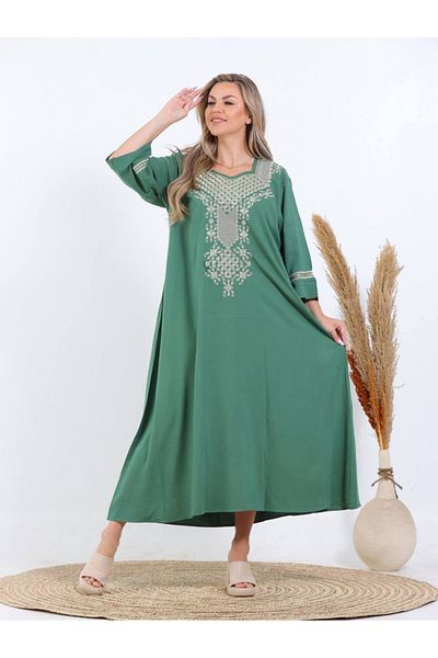AFandina A-720 Haer Jalabiya with a soft design that matches your daily elegance