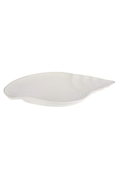 Generic Symphony Nautilus Plate, 27 Cm - White