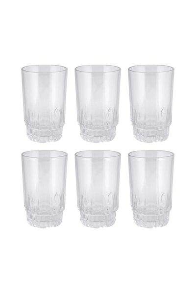 Generic Delcasa 270ml/9Oz 6Piece Glass Tumbler, Multi-Colour, Dc1412