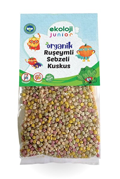 Ekoloji Junior Junior Organik Ruşeymli Sebzeli Kuskus 250 Gr.