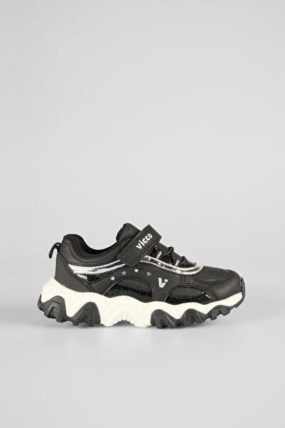 Vicco DREAM ORTOPEDİK SONBAHAR KIŞ KIZ ÇOCUK SPOR AYAKKABI BEJ-SİYAH