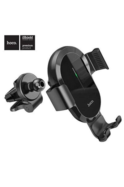 Hoco Incarcator Auto CA105, Wireless 15W, Negru