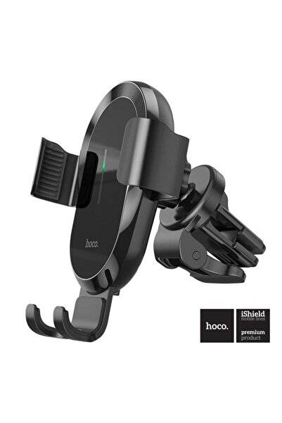 Hoco Incarcator Auto CA105, Wireless 15W, Negru