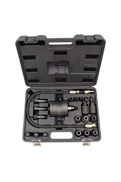 KROFTOOLS TRUSA PRESA EXTRACTOR PNEUMATIC PENTRU INJECTOARE FORTA 1000 NM 21 PIESE BOSCH DELPHI DENSO SIMENS