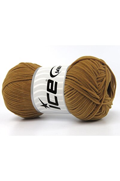 Ice yarns 6×50 جرام. نوبوك شينيل مايكرو فايبر ذهبي شتوي، شينيل