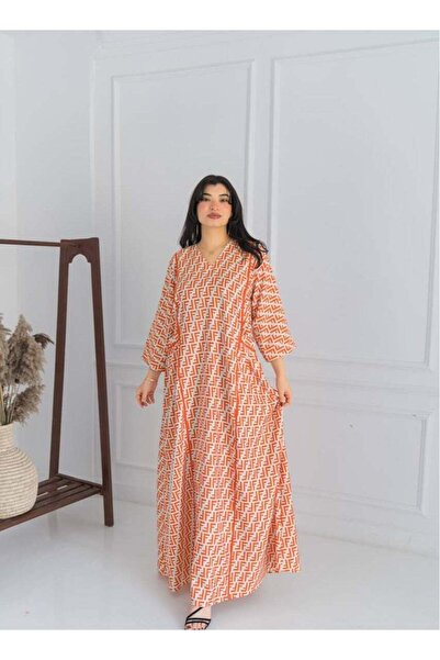 AFandina Fendi Jalabiya: A touch of luxury in every detail A-351