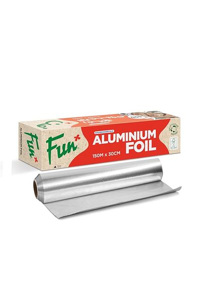 Generic Fun Extra-Wide Aluminium Foil 150M x 30CM, 500 sqft – Heavy Duty, Premium Quality, Kitchen Wrap for