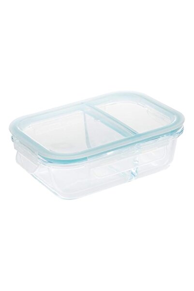 Generic Taliona Tl2213365 Boro Pro Rectangular Divided Food Container (Blue)