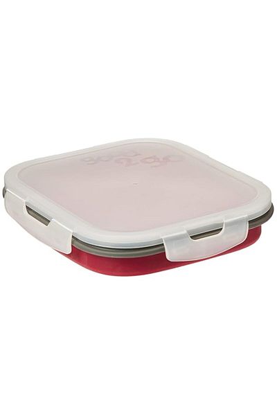 Generic Good 2 Go Pizza Container - Cranberry Red,1.2 L