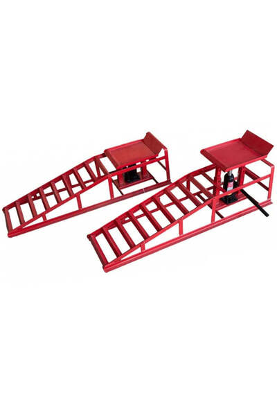 GEBOTOOLS SET RAMPA AUTO CU ELEVARE HIDRAULICA 2T