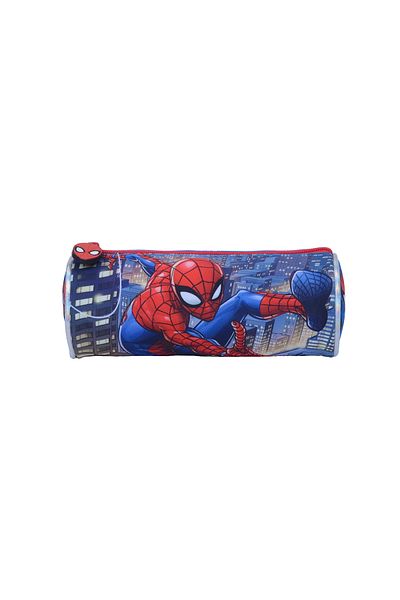SPIDERMAN حافظة أقلام رصاص شخصية زرقاء داكنة