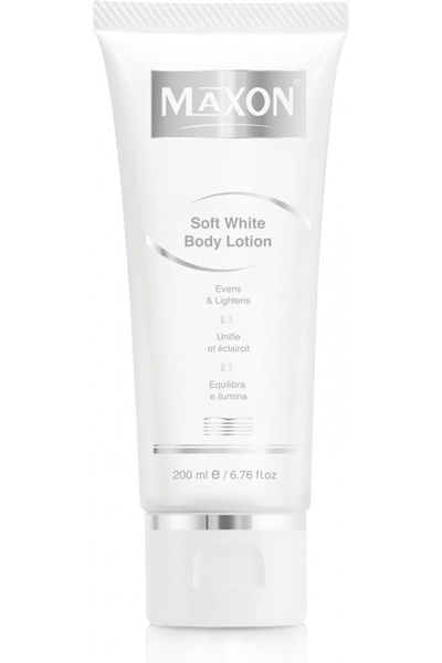 MAXON لوشن الجسم ماكس أون سوفت وايت 200 مل