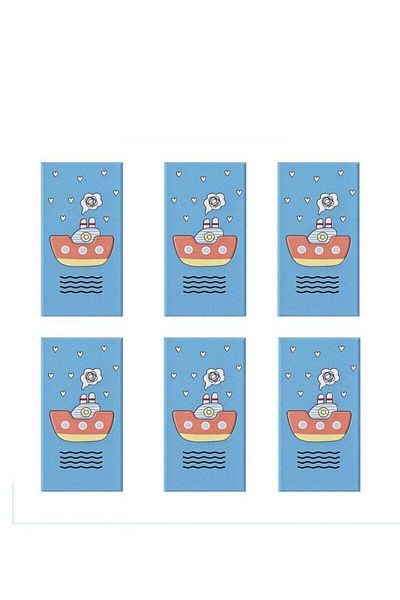 COOYA 6pcs Wallpaper Walls,DIY ,Protective wall pad,anti- collision function,For Home Decor