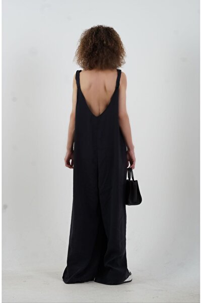 Zelish My Sister Black Loose Jumpsuit