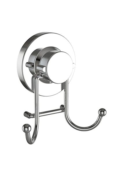 Generic HOME SO Suction Cup Hooks for Shower, Bathroom, Kitchen, Glass Door, Mirror, Tile – Loofah, Towel,