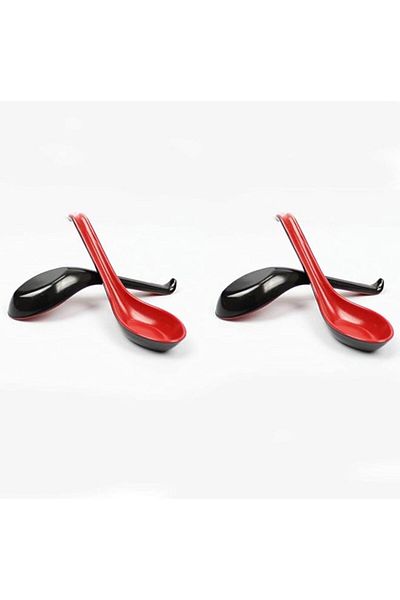 Generic ELECDON Soup Spoons, Asian Japanese Chinese Won Ton Soup Spoon For soba, Rice pho, ramen, Noodle, K