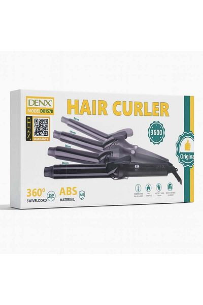 Denx Hair Curling Device 32mm from with Multiple Sizes and 3600W Power