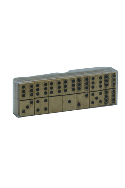 Sera Oyun Aletleri Iron Domino (Brass) Small Size