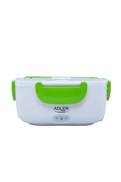 adler Cutie de prânz - Recipient electric pentru încălzirea alimentelor, AD 4474, Verde
