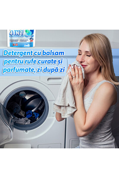 Regal Bliss Detergent de rufe capsule Regal Bliss. 4in1 pods pentru curatarea si protectia hainelor, 150 Spalari