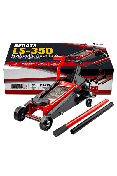 Redats CRIC HIDRAULIC 3T PROFESIONAL TIP CROCODIL CU PEDALA RAPIDA