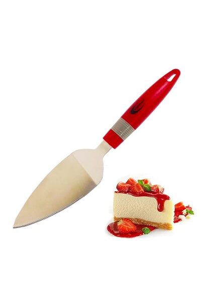 Generic MARKQ Cake Cutter, Stainless Steel Dessert Pastry Pizza Pie Server for Wedding, Birthday, Parties a